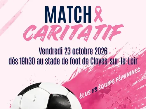 CLOYES-SUR-LE-LOIR - Octobre Rose : Match Élus - Équipe Féminine