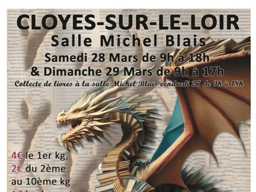CLOYES-SUR-LE-LOIR - Vente de livres d'occasion