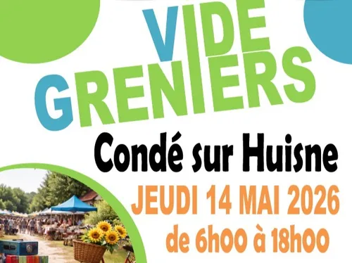 CONDÉ-SUR-HUISNE (61) – Vide-greniers de l'AFC
