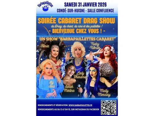 CONDÉ-SUR-HUISNE (61) - Soirée cabaret Drag Show
