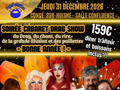 CONDÉ-SUR-HUISNE (61) - Soirée cabaret drag show