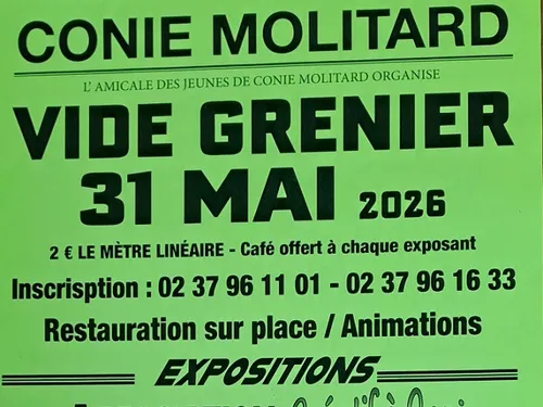 CONIE-MOLITARD - Vide-greniers de l'Amicale