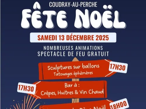 COUDRAY-AU-PERCHE - Coudray-au-Perche fête Noël