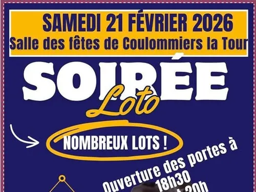 COULOMMIERS-LA-TOUR (41) - Loto du comité des fêtes