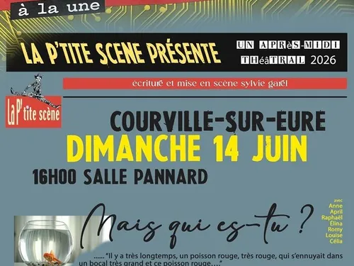 COURVILLE-SUR-EURE - Théâtre : Mais qui es-tu ? / Silence on tourne...