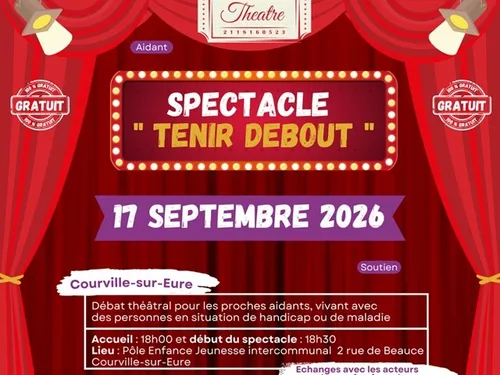 COURVILLE-SUR-EURE - Spectacle : Tenir debout