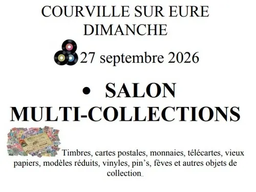 COURVILLE-SUR-EURE - Salon multi-collections