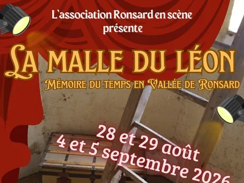 COUTURE-SUR-LOIR (41) - Ronsard en scène : La malle du Léon