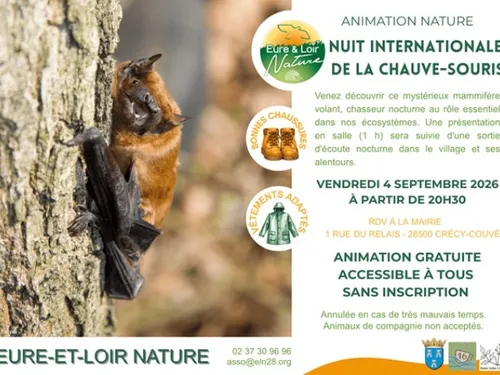 CRÉCY-COUVÉ - Nuit internationale de la chauve-souris