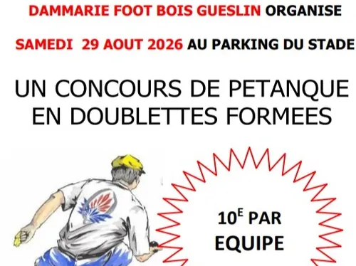 DAMMARIE - Concours de pétanque