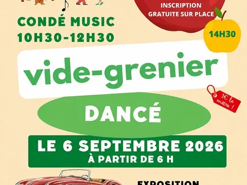 DANCÉ (61) - Vide-greniers du comité des fêtes