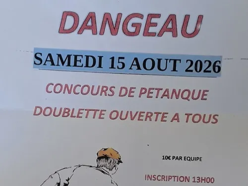 DANGEAU - Concours de pétanque
