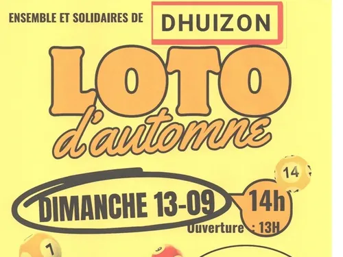 DHUIZON (41) - Loto d'automne