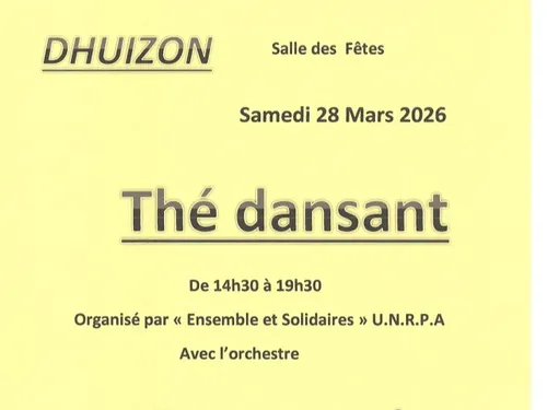 DHUIZON (41) - Thé dansant avec l'orchestre Cyril'Music
