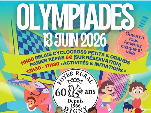 DIGNY - Olympiades des 60 ans du Foyer Rural