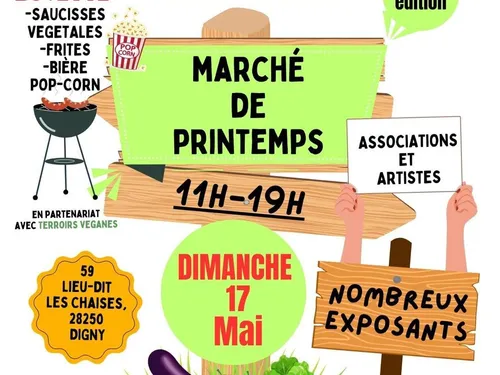 DIGNY - Marché de printemps à l'Eco-Refuge