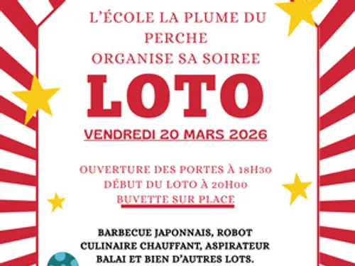 DIGNY - Loto de l'école La Plume du Perche
