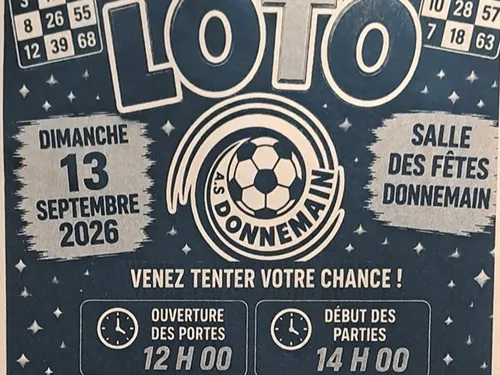 DONNEMAIN - Loto de l'AS Donnemain