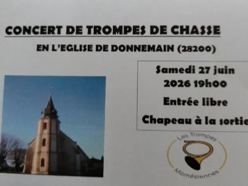 DONNEMAIN - Concert des Trompes Mamésiennes 