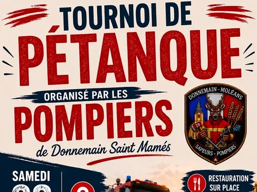 DONNEMAIN - Tournoi de pétanque des pompiers