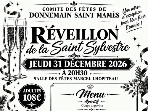 DONNEMAIN - Réveillon du comité des fêtes