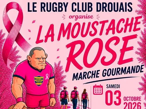 ÉCLUZELLES - Marche gourmande : La moustache rose