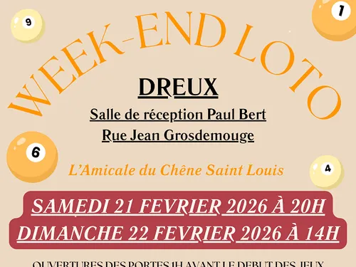 DREUX - Loto de l'Amicale du Chêne Saint Louis