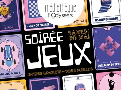 DREUX - Soirée jeux à l'Odyssée
