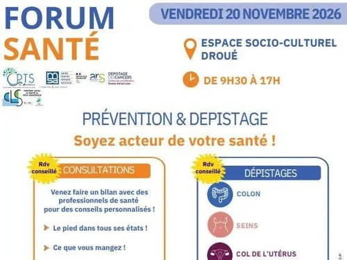 DROUÉ (41) - Forum santé Prévention
