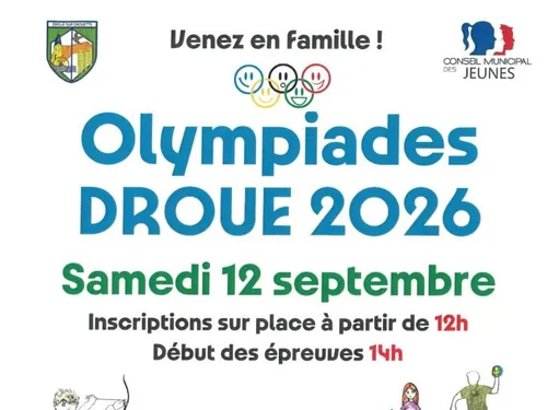 DROUE-SUR-DROUETTE - Olympiades Droue 2026