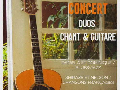 DROUE-SUR-DROUETTE - Concert : Duos chant & guitare