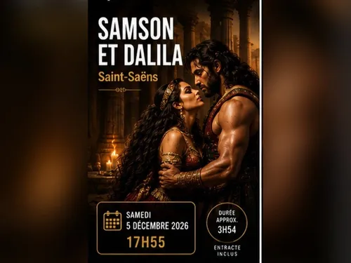 CHARTRES - En direct de New York : Samson et Dalila