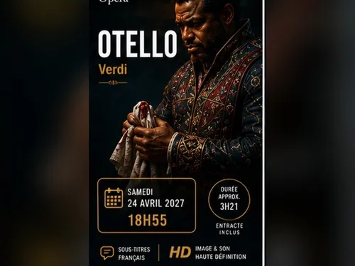 CHARTRES - En direct de New York : Otello de Verdi