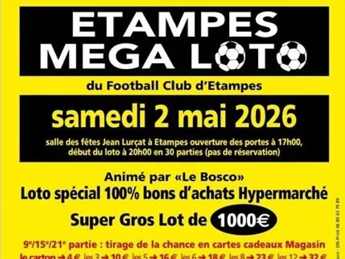 ÉTAMPES (91) - Loto du Football Club