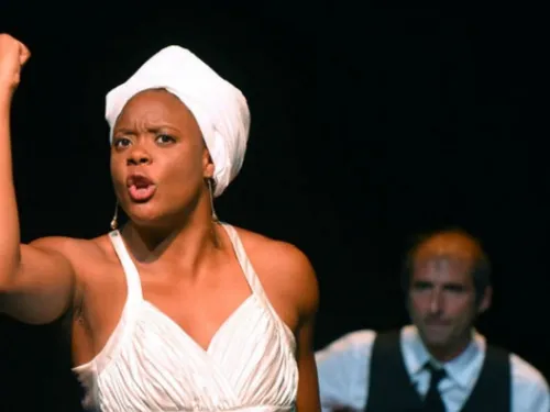 ÉTAMPES (91) - Théâtre musical : Portrait de Ludmilla en Nina Simone