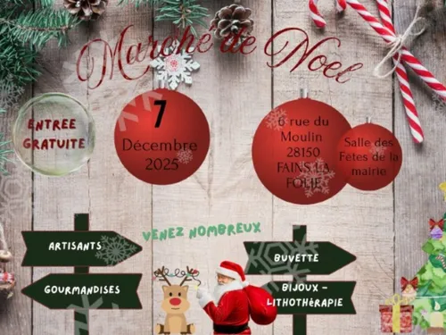 FAINS-LA-FOLIE - Marché de Noël