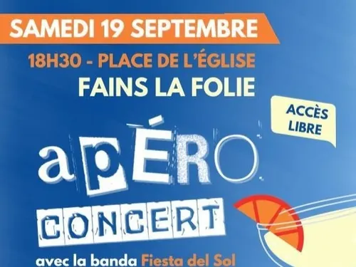 FAINS-LA-FOLIE - Apéro concert avec la Banda del Sol