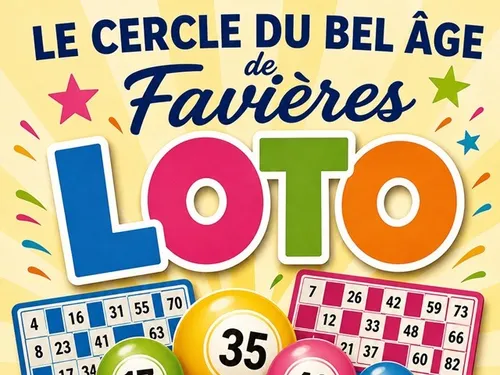 FAVIÈRES - loto du Cercle du Bel Âge
