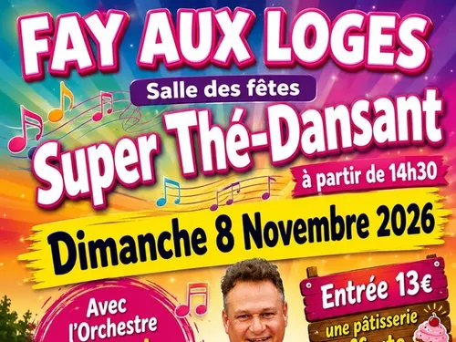 FAY-AUX-LOGES (45) - Thé dansant avec François Mazerat