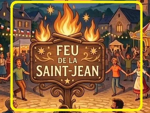 CERCOTTES (45) - Feux de la Saint Jean