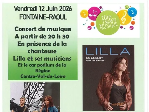FONTAINE-RAOUL (41) - Concert en plein air : Lilla et ses musiciens