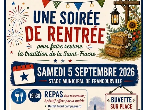 FRANCOURVILLE - Soirée de rentrée
