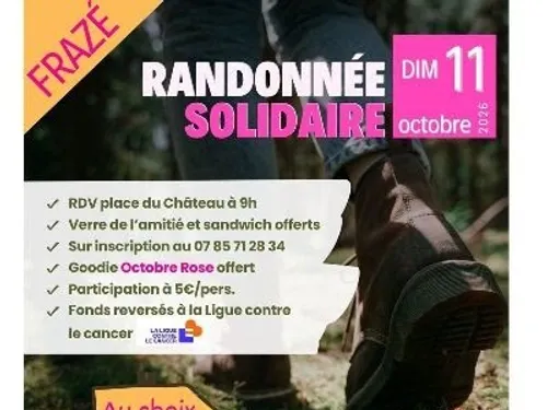 FRAZÉ - Randonnée solidaire