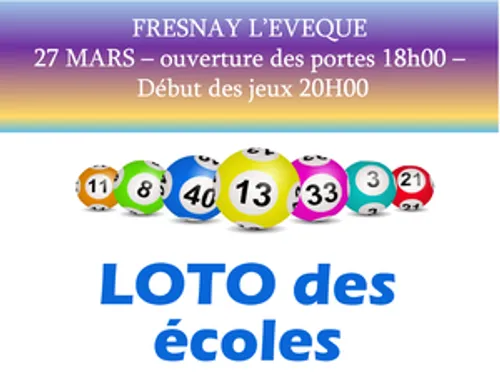 FRESNAY-L'ÉVÊQUE - Loto des écoles