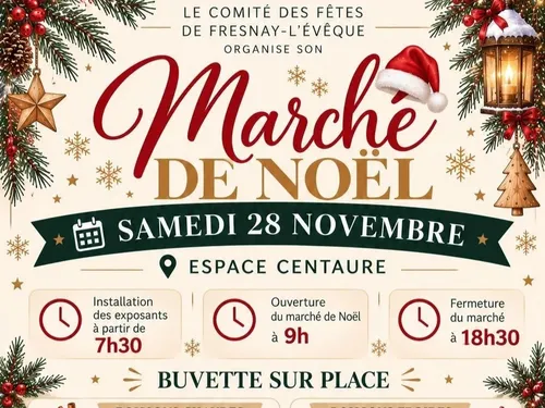FRESNAY-L'ÉVÊQUE - Marché de Noël du comité des fêtes