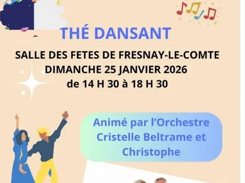 FRESNAY-LE-COMTE - Thé dansant avec Cristelle Beltrame et Christophe
