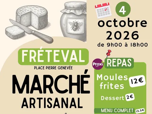 FRÉTEVAL (41) - Marché artisanal