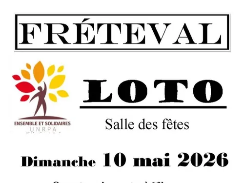 FRÉTEVAL (41) - Loto de l'UNRPA