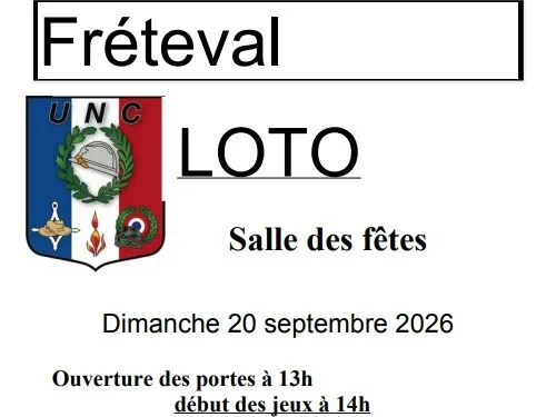 FRÉTEVAL (41) - Loto de l'UNC