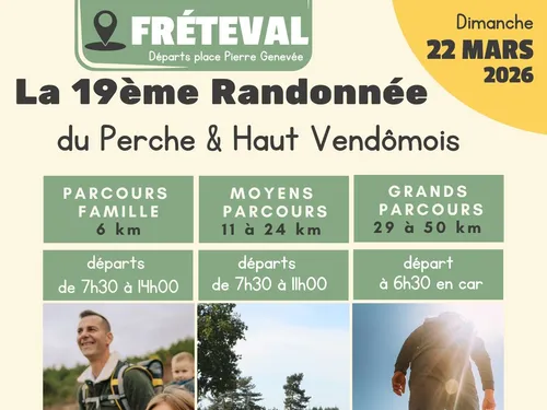 FRÉTEVAL (41) - 19e randonnée du Perche et Haut Vendômois